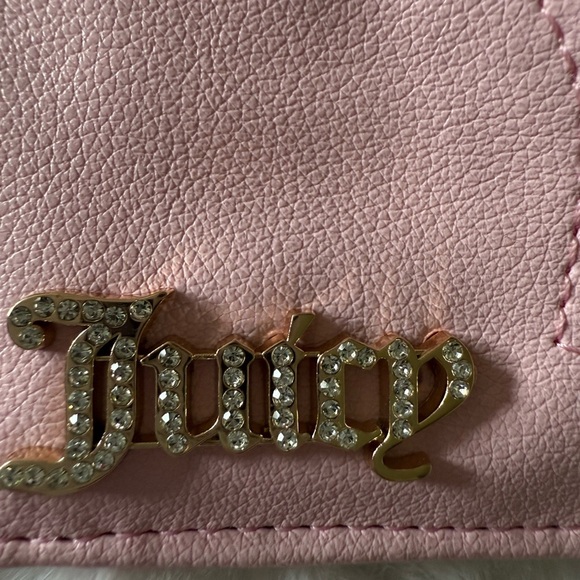 💖💖Juicy Couture starstruck elongated Light Pink Card Holder 💖💖 - Picture 10 of 12